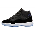 Air Jordan 11 Space Jam – Iconic Black & Blue Leather Design