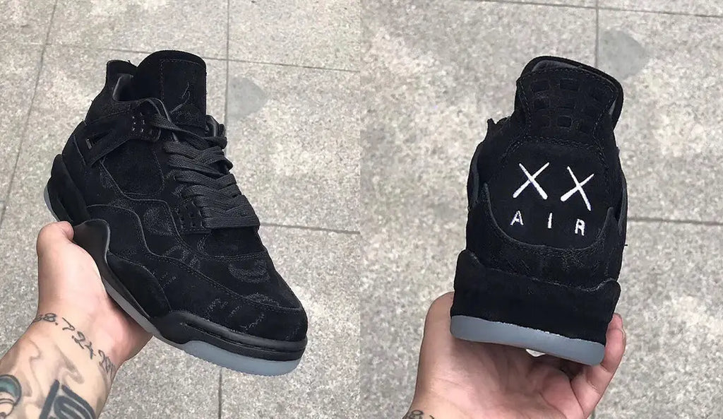 KAWS x Air Jordan 4 Looksee – Rare with Premium Suede Design