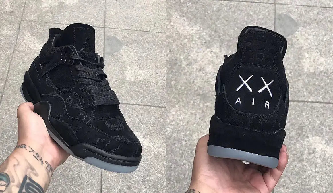 KAWS x Air Jordan 4 Looksee – Rare with Premium Suede Design
