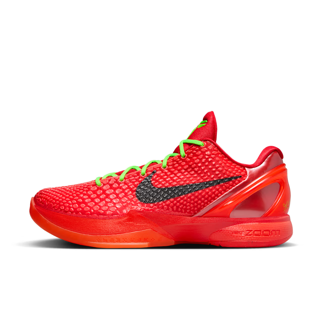 Nike Kobe 6 Protro Reverse Bright Crimson with Green Accents Trainers