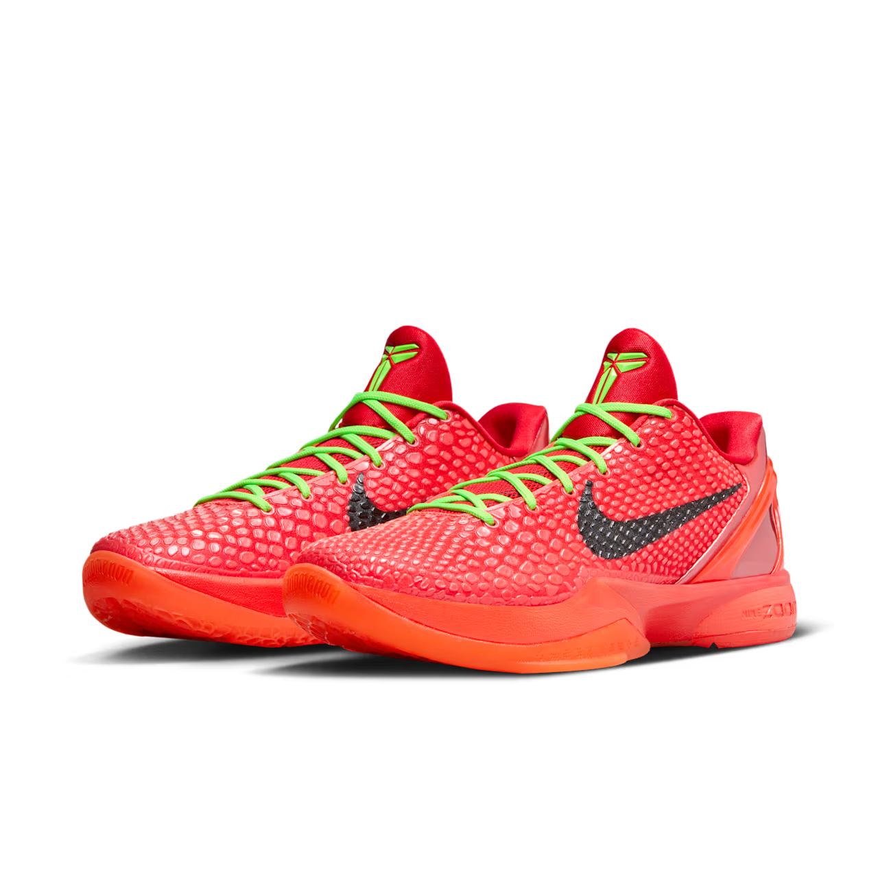 Nike Kobe 6 Protro Reverse Bright Crimson with Green Accents Trainers