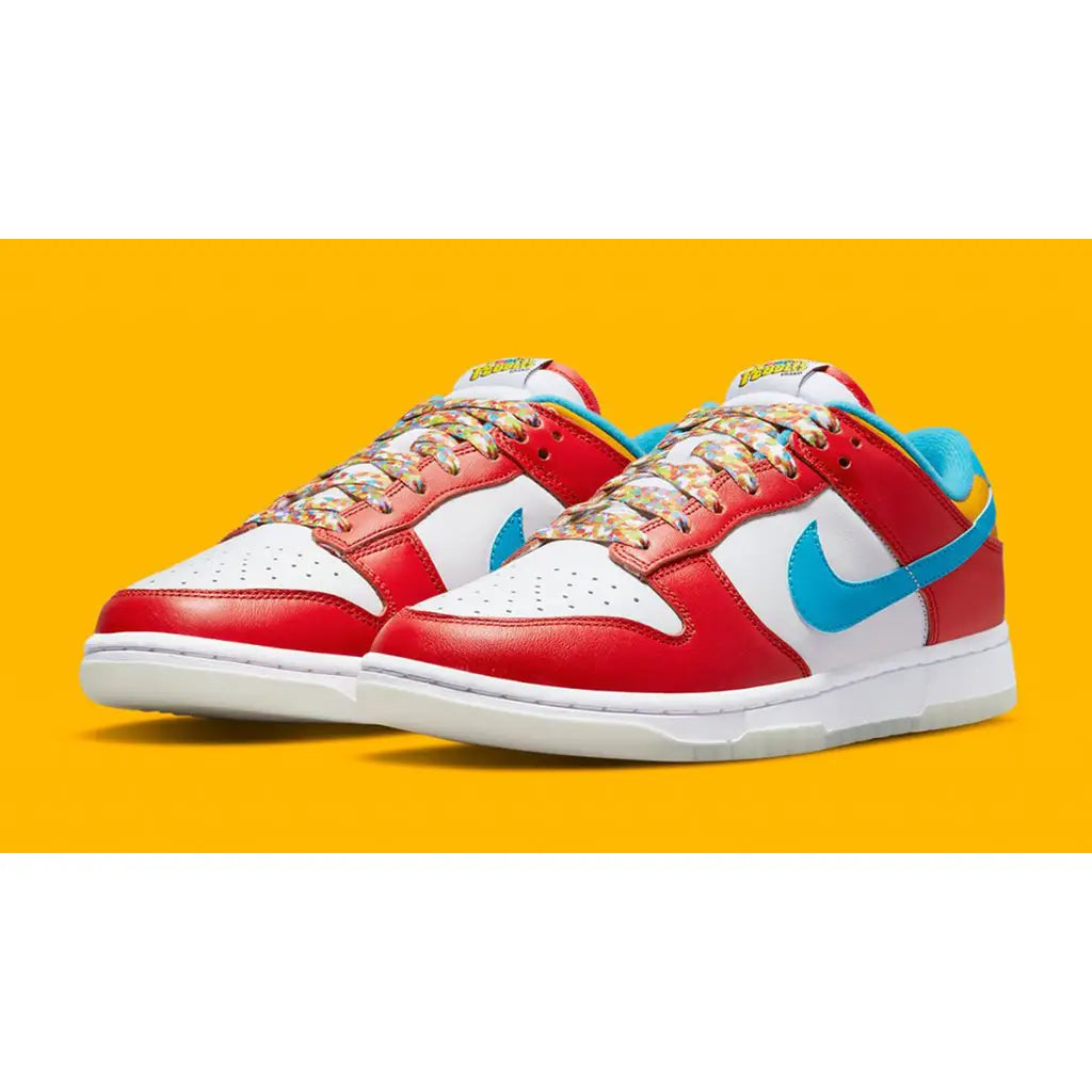 LeBron x Nike Dunk Low Fruity Pebbles | Limited Edition SB Dunk | Streetwear Collab Sneakers