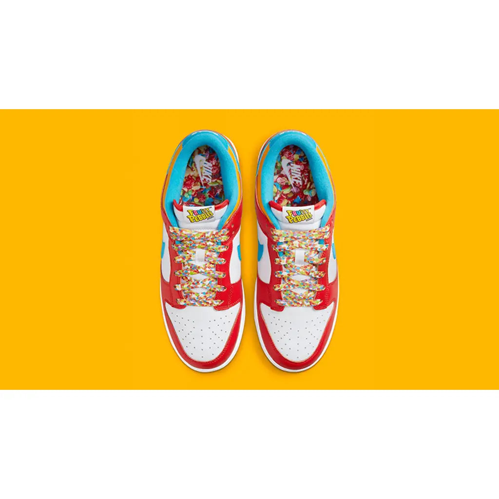 LeBron x Nike Dunk Low Fruity Pebbles | Limited Edition SB Dunk | Streetwear Collab Sneakers