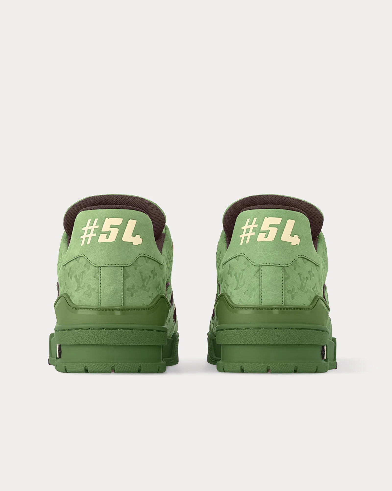 Louis Vuitton LV Trainers Green | Monogram Leather