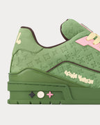 Louis Vuitton LV Trainers Green | Monogram Leather
