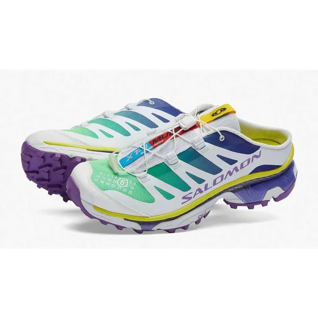MM6 Maison Margiela x Salomon XT-4 Mules ‘Teal Purple’ Sneakers
