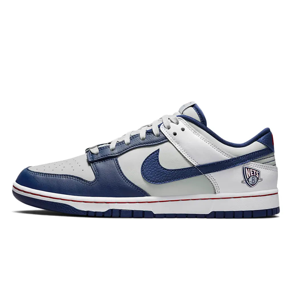 NBA x Nike Dunk Low Brooklyn Nets | Blue White Dunk | Limited Edition NBA Sneakers
