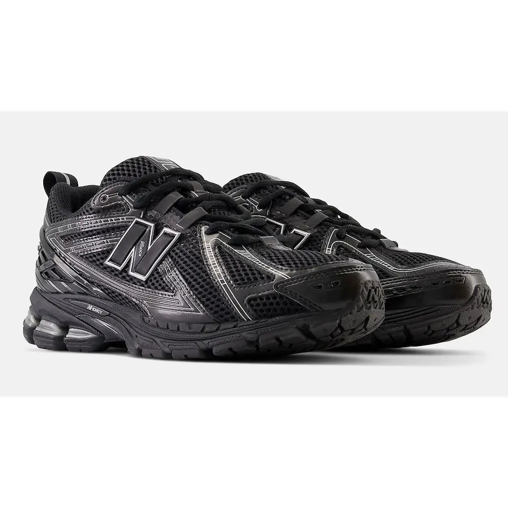 New Balance 1906R ‘Black Grey’ Trainers – Mesh Running Sneakers with ABZORB & N-ergy Cushioning