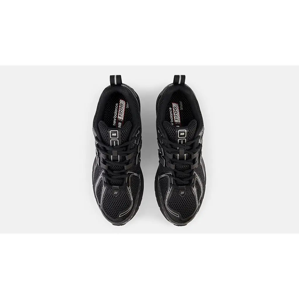 New Balance 1906R ‘Black Grey’ Trainers – Mesh Running Sneakers with ABZORB & N-ergy Cushioning