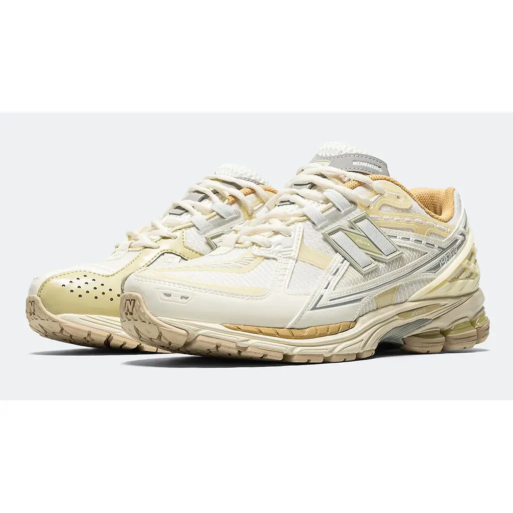 New Balance 1906N ‘Lunar New Year Cream’ Trainers – Mesh Running Sneakers with ABZORB & N-ergy Cushioning (M1906NLY)