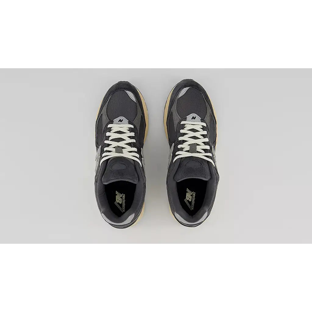 New Balance 2002R ‘Phantom’ Trainers – Suede Mesh Sneakers with ABZORB & N-ergy Cushioning