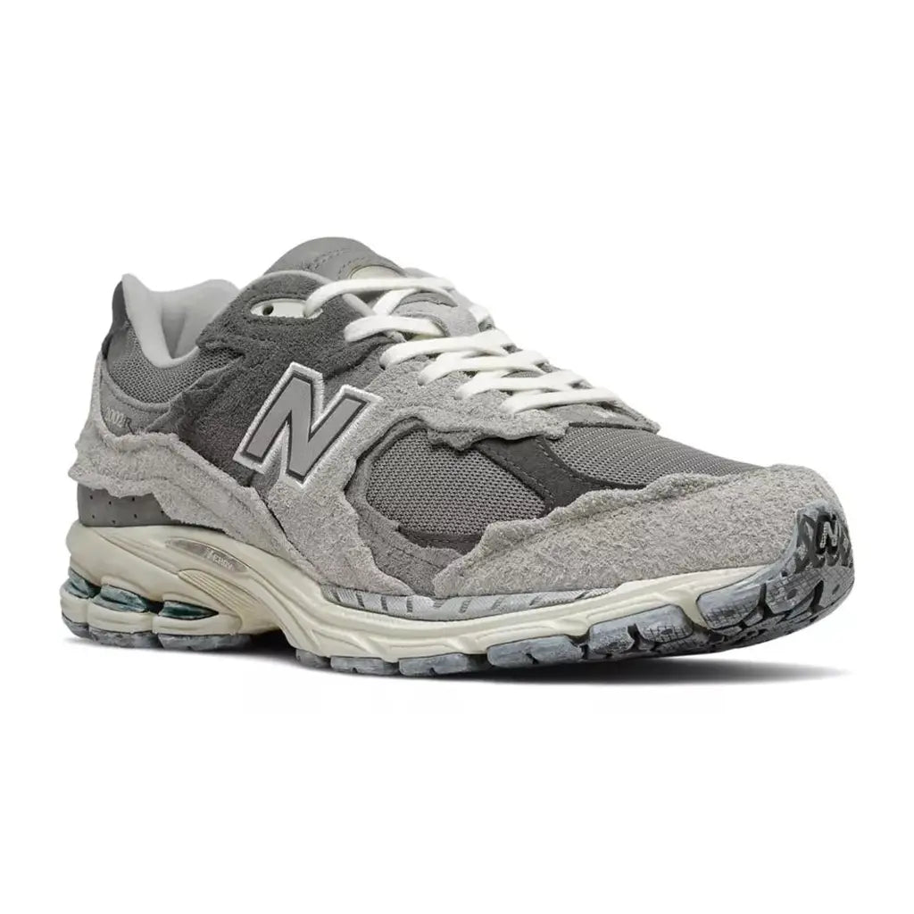 New Balance 2002R ‘Protection Pack Rain Cloud’ Trainers – Suede Mesh Sneakers with ABZORB & N-ergy Cushioning