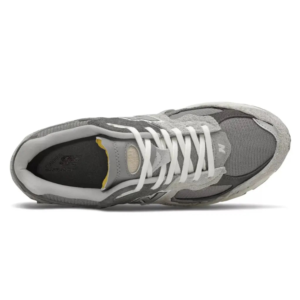 New Balance 2002R ‘Protection Pack Rain Cloud’ Trainers – Suede Mesh Sneakers with ABZORB & N-ergy Cushioning