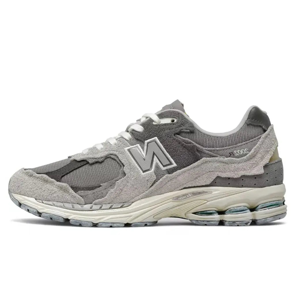 New Balance 2002R ‘Protection Pack Rain Cloud’ Trainers – Suede Mesh Sneakers with ABZORB & N-ergy Cushioning