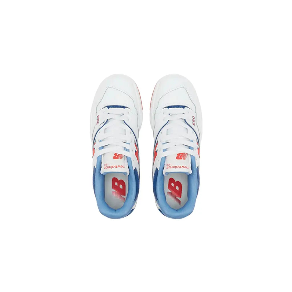New Balance 550 GS 'White True Red'