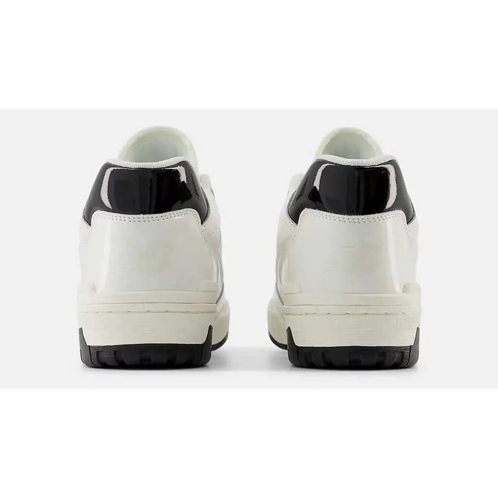 New Balance 550 ‘Sea Salt Black’ Trainers – Leather Retro Sneakers (BB550)