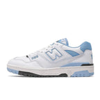 New Balance 550 ‘UNC’ Trainers – White Blue Leather Retro Sneakers