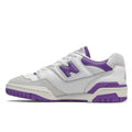 New Balance 550 ‘White Light Purple’ Trainers – Leather Retro Sneakers