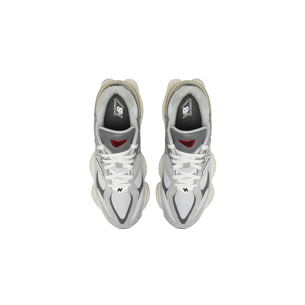 New Balance 9060 ‘Classic Grey’ Trainers – Chunky Suede Mesh Sneakers with ABZORB & SBS Cushioning