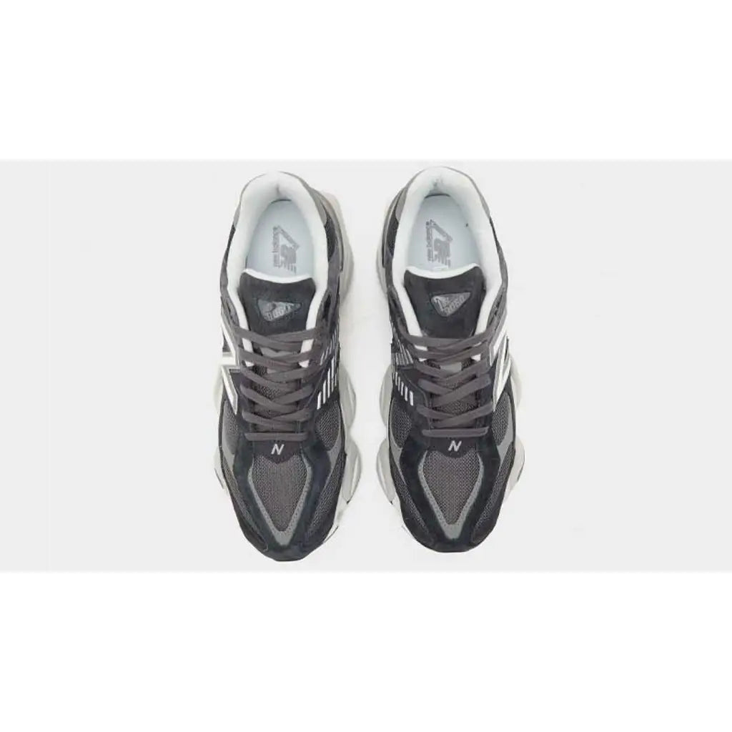 New Balance 9060 ‘Dark Grey’ Trainers – Chunky Suede Mesh Sneakers with ABZORB & SBS Cushioning (U9060JBM)
