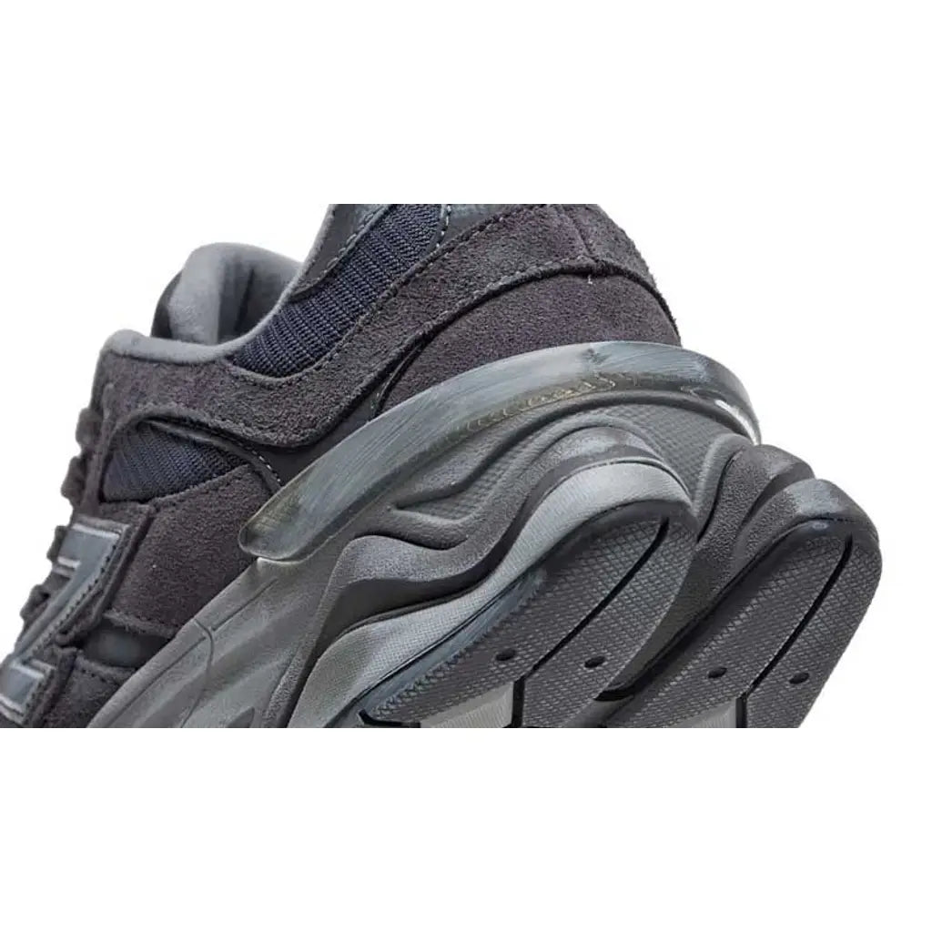 New Balance 9060 ‘Magnet’ Trainers – Chunky Suede Mesh Sneakers with ABZORB & SBS Cushioning (U9060SG)
