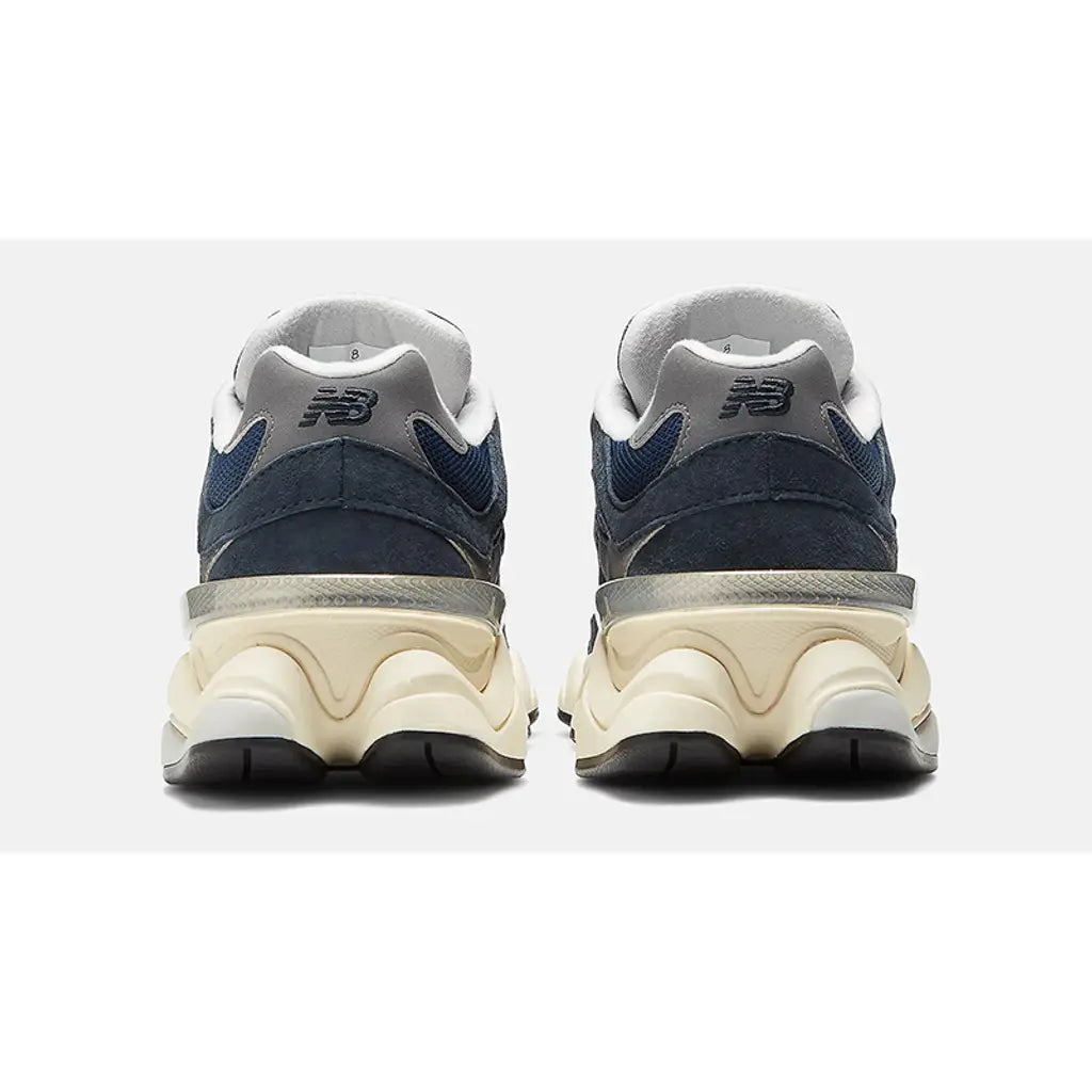 New Balance 9060 ‘Outerspace’ Trainers – Chunky Suede Mesh Sneakers with ABZORB & SBS Cushioning (U9060ECB)