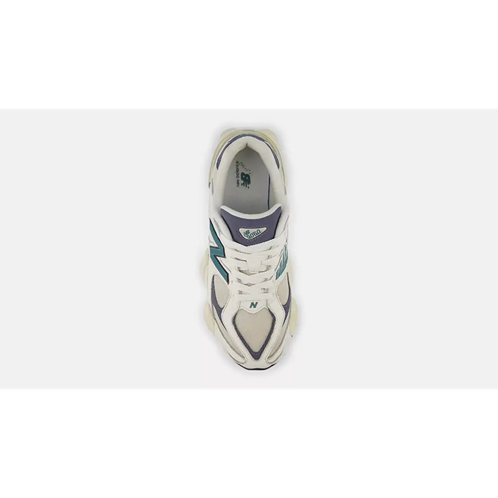 New Balance 9060 ‘Sea Salt Spruce Grey’ Trainers – Chunky Suede Mesh Sneakers with ABZORB & SBS Cushioning (U9060ECA)