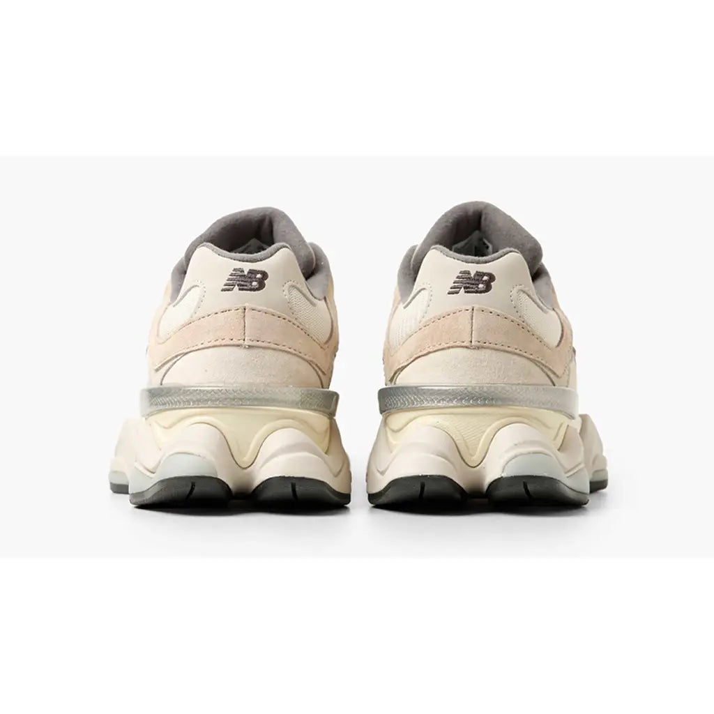 New Balance 9060 ‘Sea Salt Surf’ Trainers – Chunky Mesh & Suede Sneakers with ABZORB & SBS Cushioning