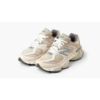 New Balance 9060 ‘Sea Salt Surf’ Trainers – Chunky Mesh & Suede Sneakers with ABZORB & SBS Cushioning