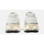 New Balance 9060 ‘White Grey’ Trainers – Chunky Mesh & Suede Sneakers with ABZORB & SBS Cushioning