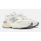 New Balance 9060 ‘White Grey’ Trainers – Chunky Mesh & Suede Sneakers with ABZORB & SBS Cushioning