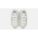 New Balance 9060 ‘White Grey’ Trainers – Chunky Mesh & Suede Sneakers with ABZORB & SBS Cushioning