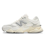 New Balance 9060 ‘White Grey’ Trainers – Chunky Mesh & Suede Sneakers with ABZORB & SBS Cushioning