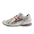 New Balance 1906R ‘Silver Metallic Crimson’ Trainers – Mesh Running Sneakers with ABZORB & N-ergy Cushioning (M1906REA)
