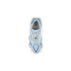 New Balance 9060 ‘Chrome Blue’ Trainers – Chunky Mesh & Suede Sneakers with ABZORB & SBS Cushioning