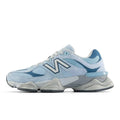 New Balance 9060 ‘Chrome Blue’ Trainers – Chunky Mesh & Suede Sneakers with ABZORB & SBS Cushioning