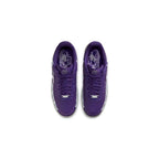 Nike Air Force 1 Purple Skeleton – Bold Monochrome and Streetwear Design