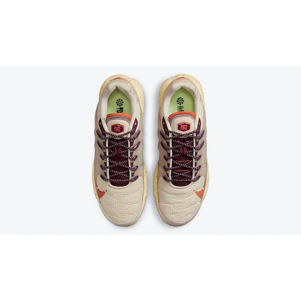 Nike Air Max Terrascape Plus Tan Burgundy Trainers – Earth Tone Air Cushion Sneakers