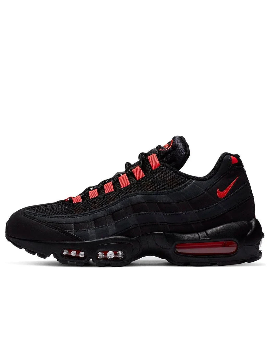 Nike Air Max 95 “Black Laser Crimson” Trainers Sneakers