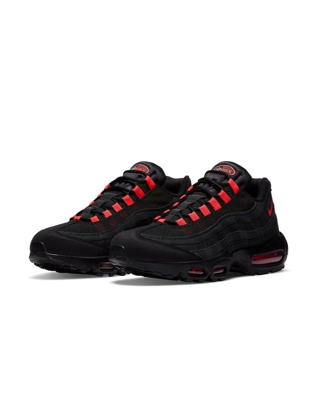 Nike Air Max 95 “Black Laser Crimson” Trainers Sneakers