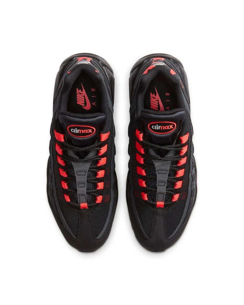 Nike Air Max 95 “Black Laser Crimson” Trainers Sneakers