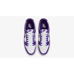 Nike Dunk Low Court Purple White | Classic Two-Tone Dunk | Premium Leather Sneakers