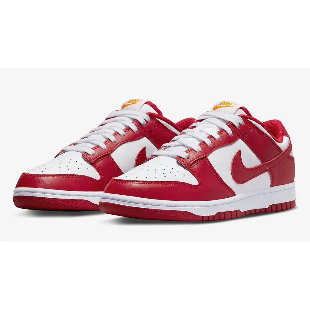 Nike Dunk Low Gym Red | Classic Red and White Dunk | Retro Basketball Sneakers