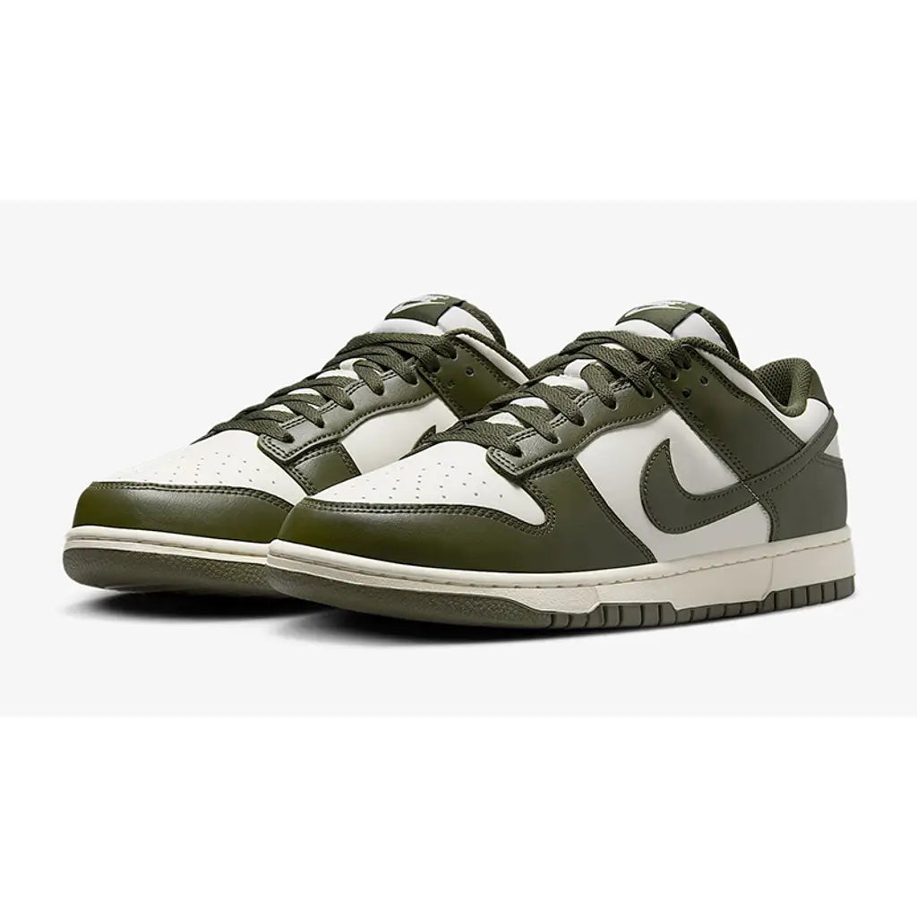 Nike Dunk Low Pale Ivory Cargo Khaki | Neutral Two-Tone Dunk | Premium Retro Sneakers