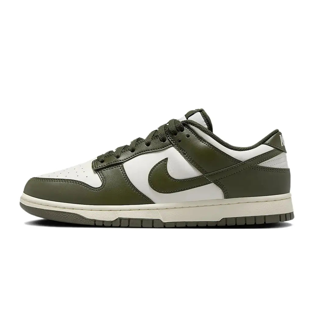 Nike Dunk Low Pale Ivory Cargo Khaki | Neutral Two-Tone Dunk | Premium Retro Sneakers