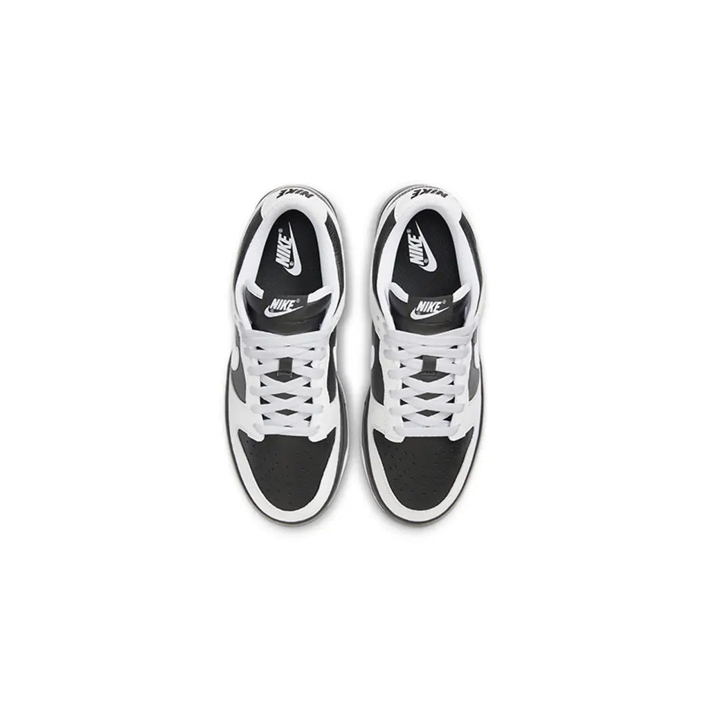 Nike Dunk Low Reverse Panda White Black | Iconic Two-Tone Dunk | Retro Sneakers