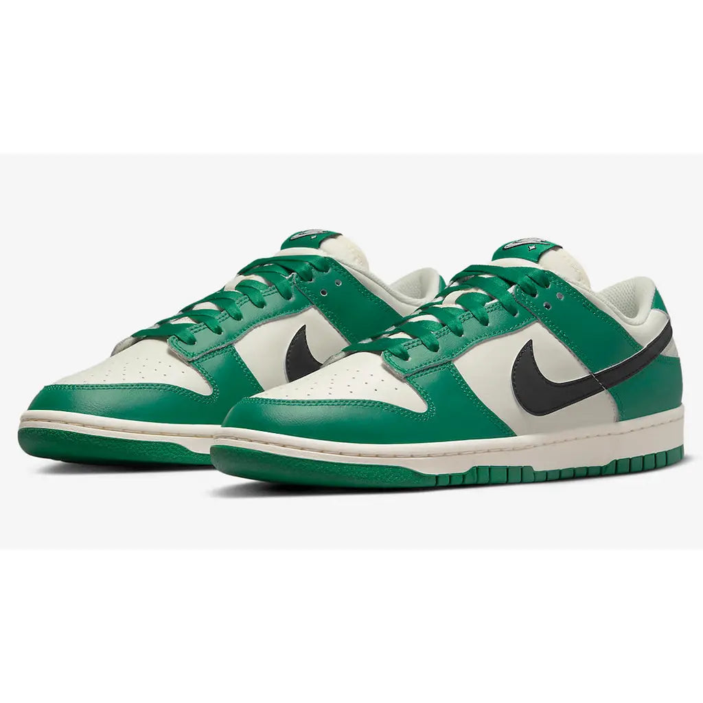 Nike Dunk Low SE Lottery Pale Ivory Malachite Green | Limited Edition Dunk | Retro Sneakers