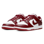 Nike Dunk Low Team Red | Classic Burgundy Dunk | Two-Tone Retro Sneakers