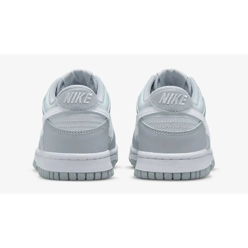 Nike Dunk Low GS Pure Platinum Wolf Grey |  Premium Two-Tone Sneakers