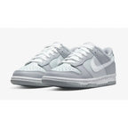 Nike Dunk Low GS Pure Platinum Wolf Grey |  Premium Two-Tone Sneakers